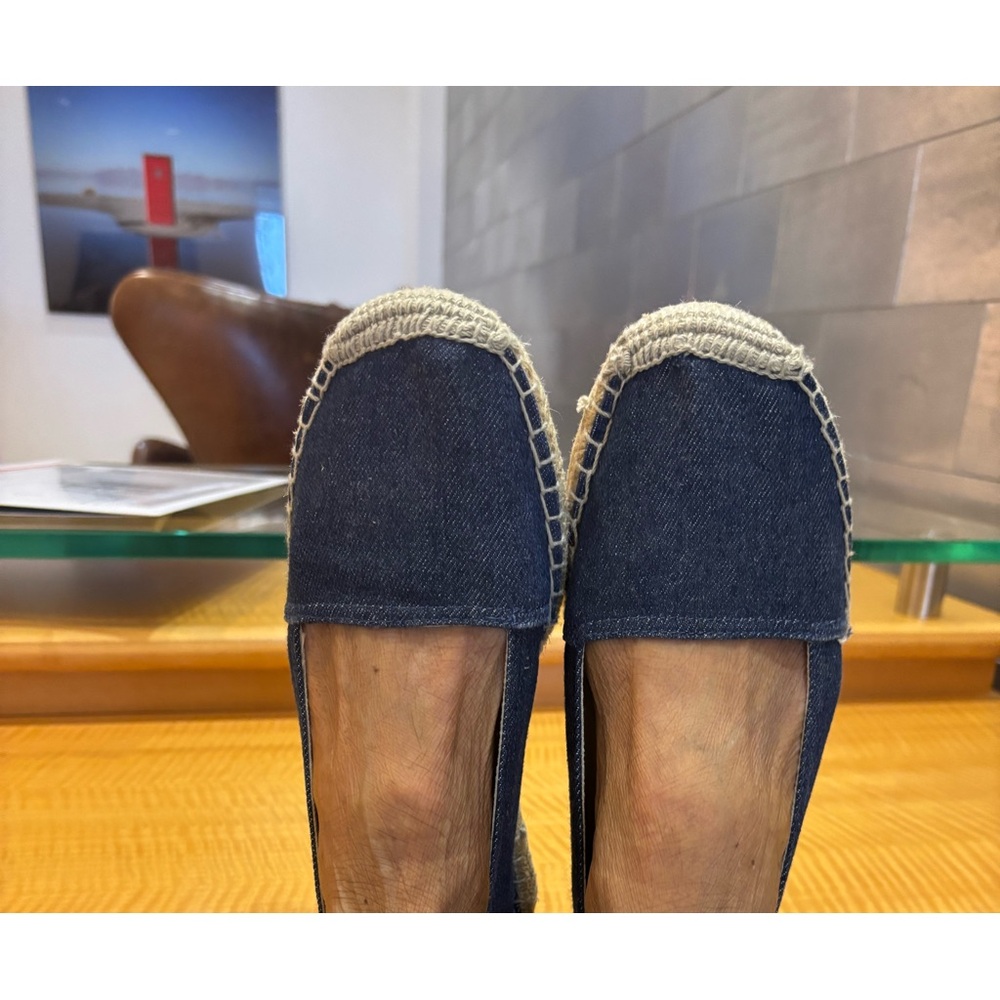 🌸 Franco Sarto Denim Whip Espadrille Flats 🌸